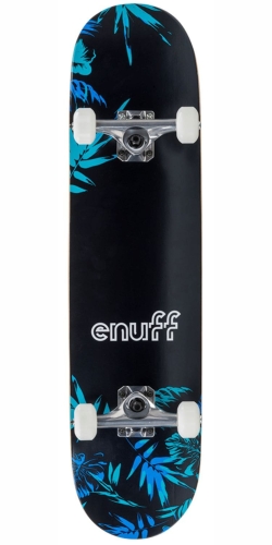 Enuff Floral skateboard deskorolka 7.75 Blue Blau (1).jpg