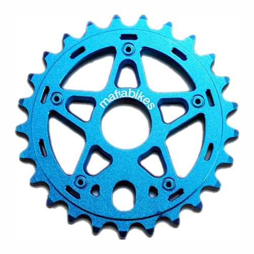 zębatka bmx 24T mafiabikes gully chainring kettenblatt sprocket blue.jpg