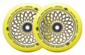 Root Industries Lotus 110mm motorolerių ratai | Radiant Yellow
