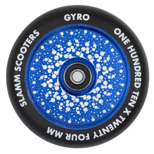 slamm gyro hollow wheel 110mm kółko hulajnogi wyczynowej rad rolle stunt scooter blue (1).webp