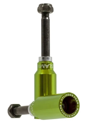 Slamm Cylinder pegi hulajnogi wyczynowej stunt scooter pegs green.webp