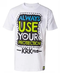 KRKpro T-shirt Always - white