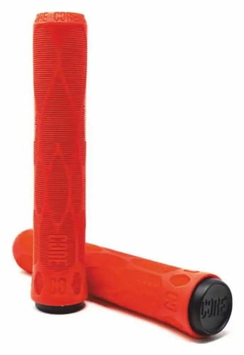 core pro gripy rączki hulajnoga wyczynowa BMX griffe grips pro stunt scooter freestyle kolobezka red.webp