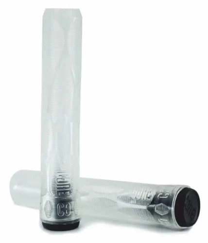 core pro gripy rączki hulajnoga wyczynowa BMX griffe grips pro stunt scooter freestyle kolobezka clear transparent.webp
