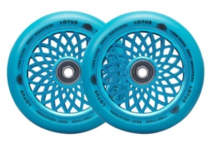 Root Industries Lotus 110mm motorolerių ratai | Radiant Orange (1)