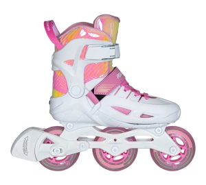 Powerslide Phuzion Universe reguliuojami vaikiški riedučiai | Pink