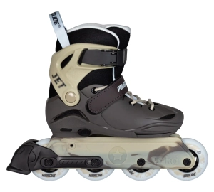 Powerslide Jet reguliuojami vaikiški riedučiai | Brown 